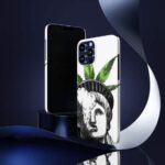 Liberty Smoking Weed Marijuana Crown Art Cool iPhone 13 Case