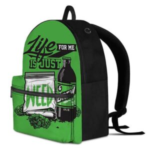 Life For Me Is Just Weed and Brew Awesome Righteous Backpack