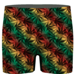 Marijuana 420 Weed Reggae Colors Amazing Men's Boxer Brief