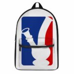 Marijuana Bong Image NBA Logo Parody Cannabis Knapsack