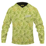 Marijuana Breezy Seamless Pattern Hemp Awesome Hoodie