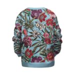 Marijuana & Flowers Vectorized Illustration Kids Sweatshirt