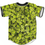 Marijuana Kush Nugs All Over Print Awesome Baseball Jersey