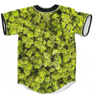 Marijuana Kush Nugs All Over Print Awesome Baseball Jersey