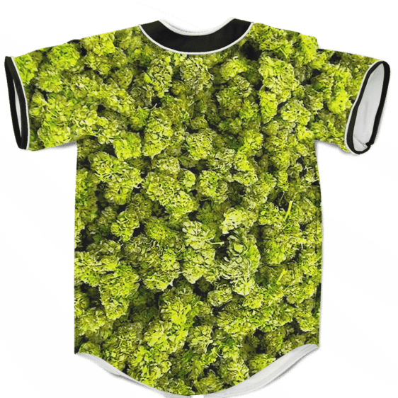 Marijuana Kush Nugs All Over Print Awesome Baseball Jersey