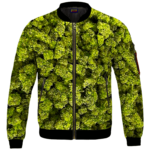 Marijuana Kush Nugs All Over Print Awesome Bomber Jacket