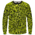 Marijuana Kush Nugs All Over Print Awesome Crewneck Sweater