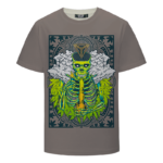 Marijuana Skull Bong Weed Hemp Cool Design T-shirt