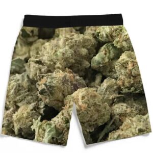 Marijuana Top Shelf Nugs 420 Stay High Dope Men's Boardshorts