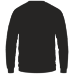 Marijuana Weed Adidas Addicted Logo Black Sweatshirt - Back Mockup