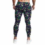 Marijuana Weed Bong Pattern Design Stylish Jogger Pants
