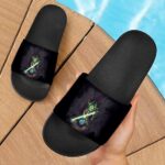 Marijuana Yoda Star Wars Bong Hit Stoner 420 Slide Slippers