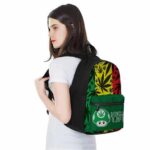 Mario Mushroom High Life Rasta Ganja Weed Dopest Backpack