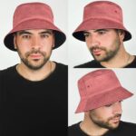 Minimalist Marijuana Weed Joint Icon Pattern Bucket Hat