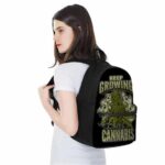 Money And Kush Keep Growing Cannabis Black 420 Backpack