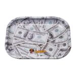 Money Gets Power and Respect Cannabis Blunt Rolling Tray