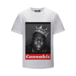 OG Biggie Crown Portrait Supreme Parody White 420 T-Shirt