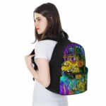 Otto Man on Spliff Trippy Melting Pop Art Cool Dope Backpack