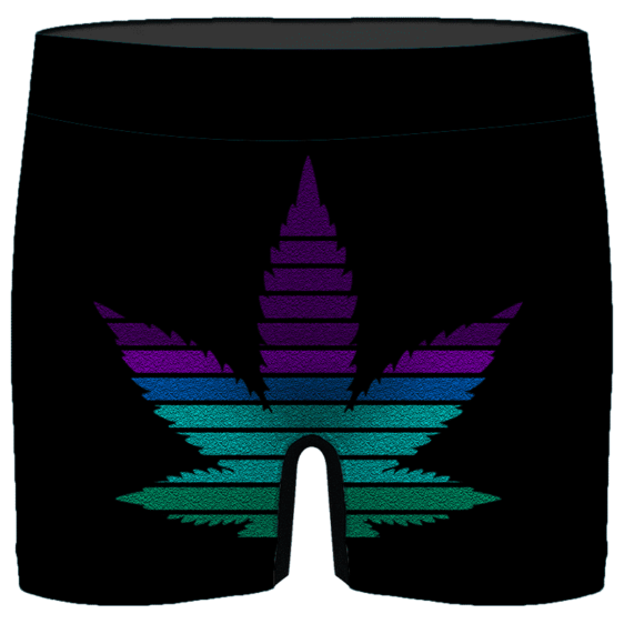 Parental Advisory Dope Content 420 Marijuana Men's Underwear