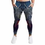 Pastel Weed Paint Artwork Stylish 420 Marijuana Jogger Pants