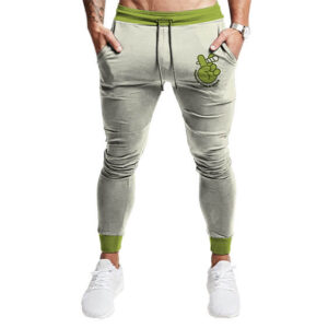 Peace Hand Sign Growing Like Weed Logo Cool Jogger Pants