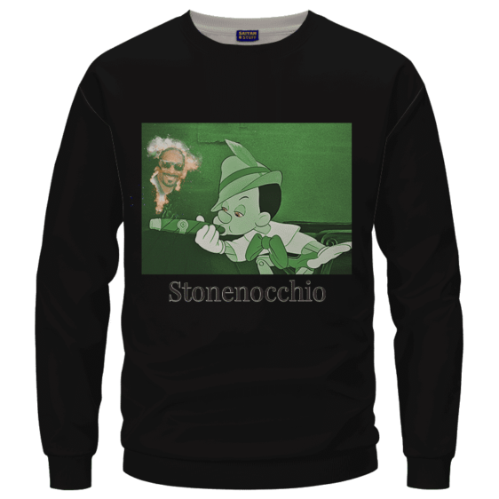 Proud Snoop Dogg Smoking Pinocchio Limited Edition Crewneck Sweatshirt