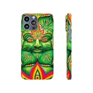 Psychedelic Cannabis Hypnotic Third Eye Dope iPhone 13 Case