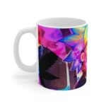 Psychedelic Rick Sanchez Rainbow Art Dope 420 Weed Mug