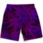 Purple Haze Trippy Marijuana Hemp 420 Awesome Men Boardshorts