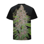 Purple Queen Strain Cool Real Strain Close Up Portrait T-Shirt