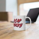 Rapper ASAP Rocky Marijuana Art Dope 420 Weed Ceramic Mug