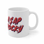 Rapper ASAP Rocky Marijuana Art Dope 420 Weed Ceramic Mug