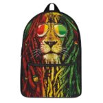 Rastafarian Dread Locked Lion Illest Dopest Coolest Backpack