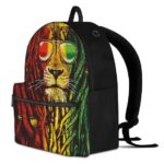 Rastafarian Dread Locked Lion Illest Dopest Coolest Backpack