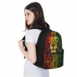Rastafarian Dread Locked Lion Illest Dopest Coolest Backpack