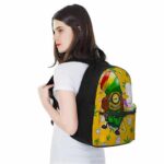 Rastafarian Minion Smoking a Spliff of Weed Coolest Backpack