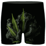 Realistic Cannabis Artwork 420 Marijuana Hemp Men's Underwear