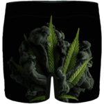Realistic Cannabis Artwork 420 Marijuana Hemp Men's Underwear