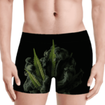 Realistic Cannabis Artwork 420 Marijuana Hemp Men's Underwear