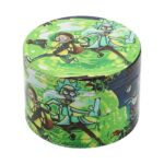 Rick & Morty Green Time Portal Design Marijuana Grinder