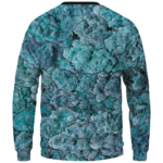Rick & Morty Peace Among Worlds 420 Marijuana Crewneck Sweatshirt Back