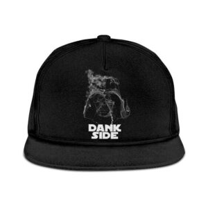Darth Vader Smoke The Dank Side Spoof Parody Snapback Hat