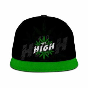 Mary Jane 420 High Dope Black Snapback Baseball Cap