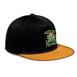 Support Your Local Marijuana Farm Awesome Snapback Hat