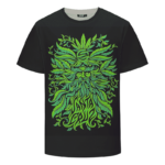Santa Cruz Marijuana Dude Green Leafy Dope Black T-Shirt