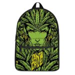Santa Cruz Sativa Leaves Woman Dopest and Coolest Backpack
