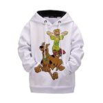 Scooby & Shaggy Out Of Weed Design Funny 420 Kids Hoodie