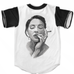 Sexiest Way To Roll A Cannabis Marijuana Blunt Baseball Jersey