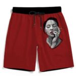 Sexiest Way To Roll A Cannabis Marijuana Blunt Beach Shorts
