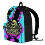 Skeleton Smoking Weed Inside A Bong Epic Cannabis Backpack
